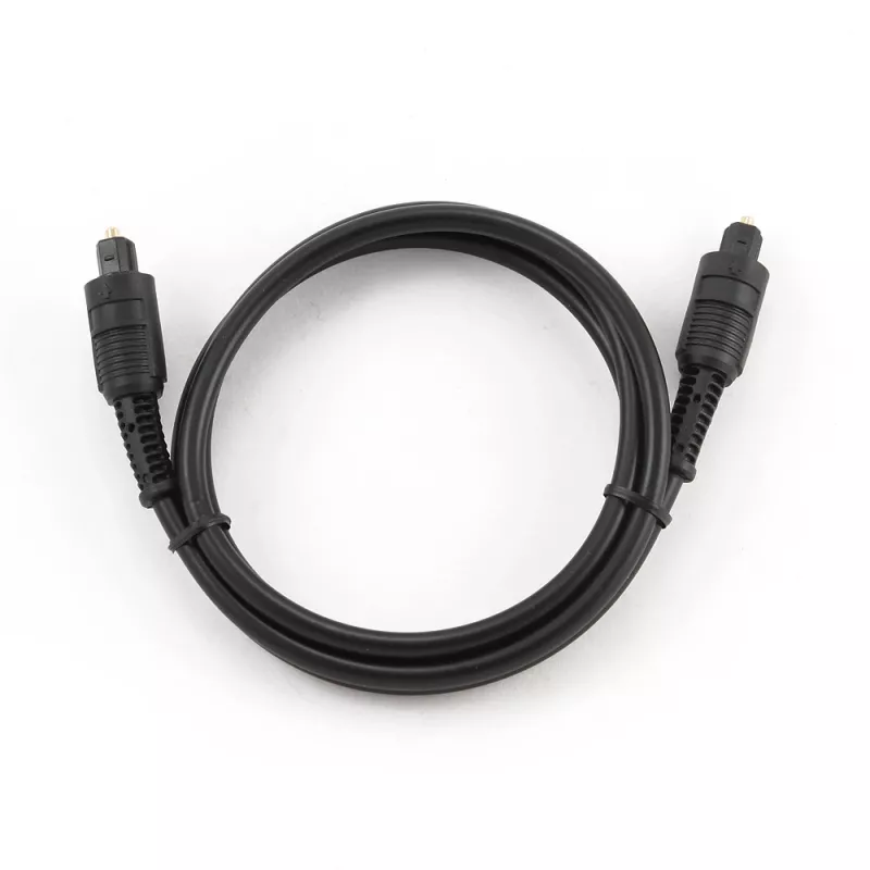 Gembird CC-OPT-1M 1 m Toslink optinis audio kabelis juodas