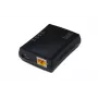 DIGITUS Daugiafunkcis USB tinklo serveris, 1 prievado tinklinis USB šakotuvas, NAS, spausdinimo serveris USB 2.0, RJ45
