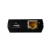 DIGITUS Daugiafunkcis USB tinklo serveris, 1 prievado tinklinis USB šakotuvas, NAS, spausdinimo serveris USB 2.0, RJ45