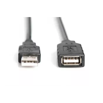 DIGITUS USB 2.0 aktyvus ilginimo kabelis USB A lizdas / USB A kištukas 10 m (DA-73100-1)