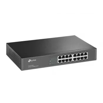 TP-Link TL-SF1016DS tinklo jungiklis Nevaldomas Fast Ethernet (10/100) 1U Juodas