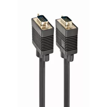Gembird Premium VGA HD15M/HD15M dvigubai ekranuotas su 2 ferito žiedais 2,0 m laidas / juodas