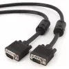 Gembird Premium VGA HD15M/HD15M dvigubai ekranuotas su 2 ferito žiedais 2,0 m laidas / juodas