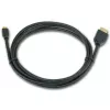 GEMBIRD HDMI vyriškas į micro D vyrišką laidas su auksuotais jungtimis 2,0 m juodas
