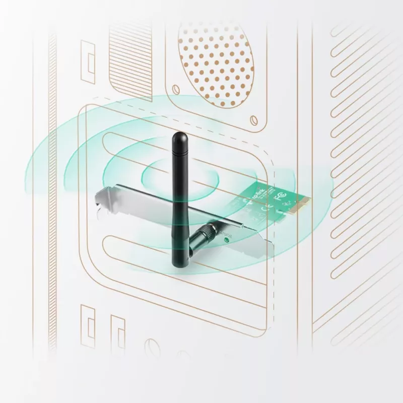 TP-Link TL-WN781ND vidinė belaidžio tinklo plokštė WLAN 150 Mbit/s
