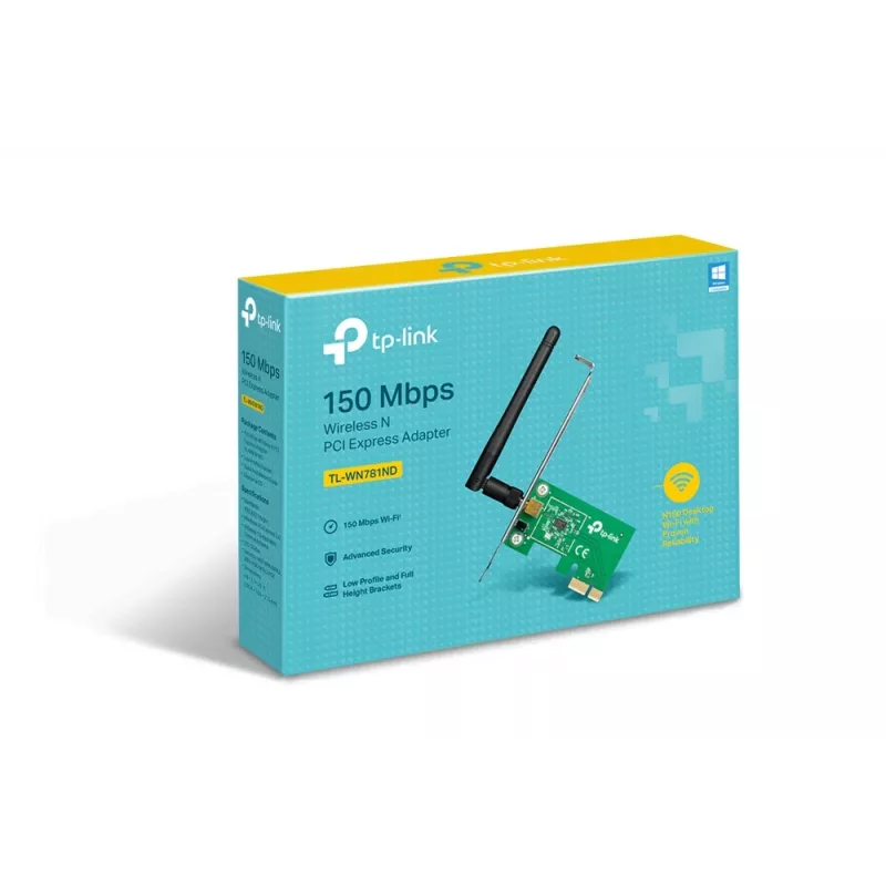 TP-Link TL-WN781ND vidinė belaidžio tinklo plokštė WLAN 150 Mbit/s