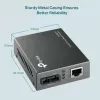 TP-Link MC200CM Gigabit optinis keitiklis (multi-mode, SC, 850 nm, 550 m)