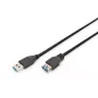 DIGITUS USB 3.0 prailginimo kabelis, A tipas (M/F), 1,8 m (ak-300203-018-s)