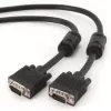 GEMBIRD Premium VGA HD15M/HD15M dvigubai ekranuotas su 2 ferito žiedais 10 m laidas / juodas