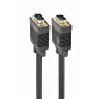 GEMBIRD Premium VGA kabelis HD15M/HD15M dvigubai ekranuotas su 2 ferito žiedais 15m - Juodas