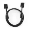 GEMBIRD Premium VGA kabelis HD15M/HD15M dvigubai ekranuotas su 2 ferito žiedais 15m - Juodas