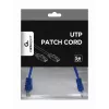 Gembird PP12-0.25M/B – Patch kabelis Cat5e UTP 0,25 m mėlynas