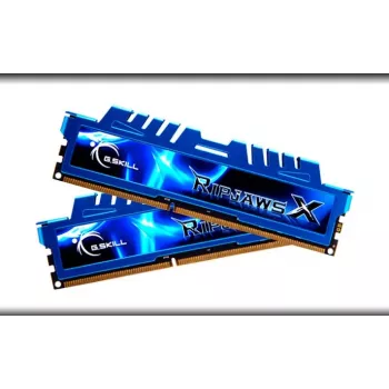 Atminties modulis G.SKILL RipjawsX DDR3 16GB (2x8GB) 2400 MHz CAS11 240-pin DIMM 1.65V su aušintuvu