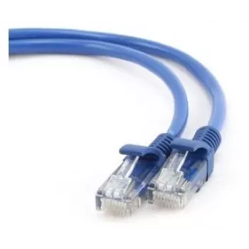 Gembird PP12-1.5M/B Cat.5e U/UTP LAN kabelis su RJ45, 1,5 m, mėlynas