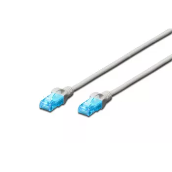 DIGITUS Patch laidas - Cat 5e - U-UTP - Snagless - 5 m - pilka