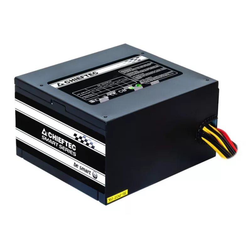 Chieftec Smart GPS-500A8 maitinimo blokas 500 W 20+4 pin ATX ATX juodas