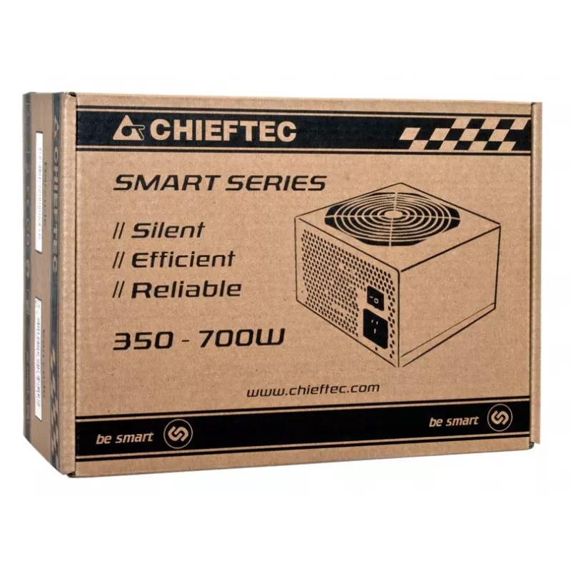Maitinimo blokas Chieftec Smart GPS-700A8 700 W 20+4 pin ATX PS/2 Juodas