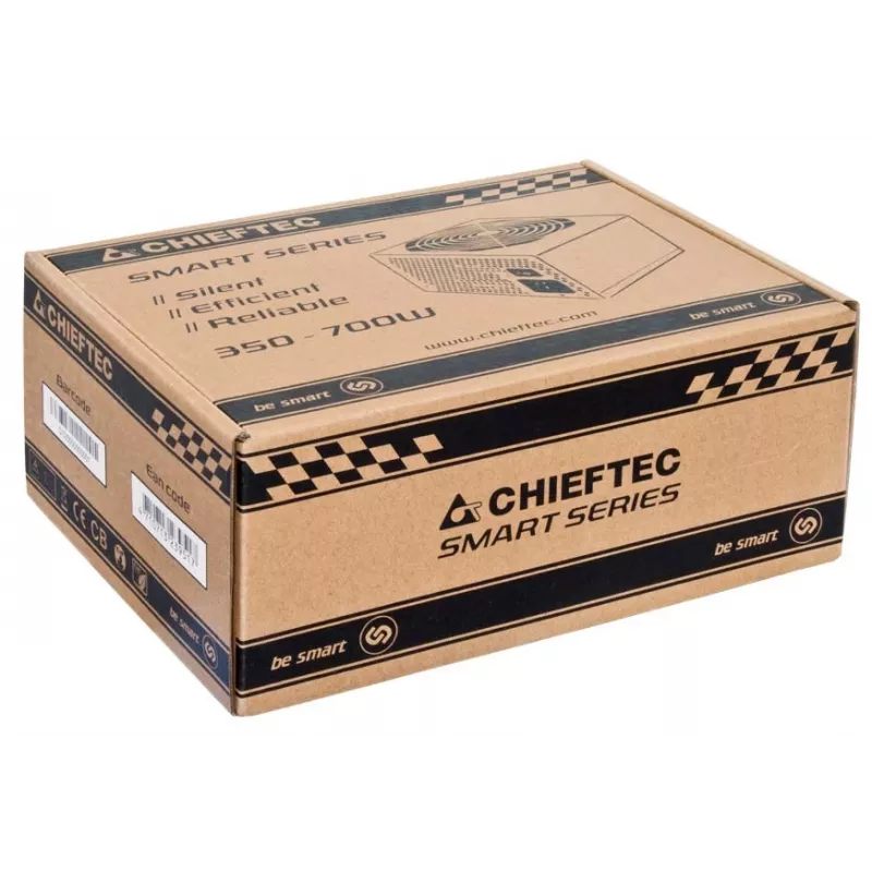 Maitinimo blokas Chieftec Smart GPS-700A8 700 W 20+4 pin ATX PS/2 Juodas