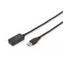 DIGITUS USB 3.0 aktyvus ilginimo kabelis USB A kištukas / USB A lizdas 5m (da-73104)