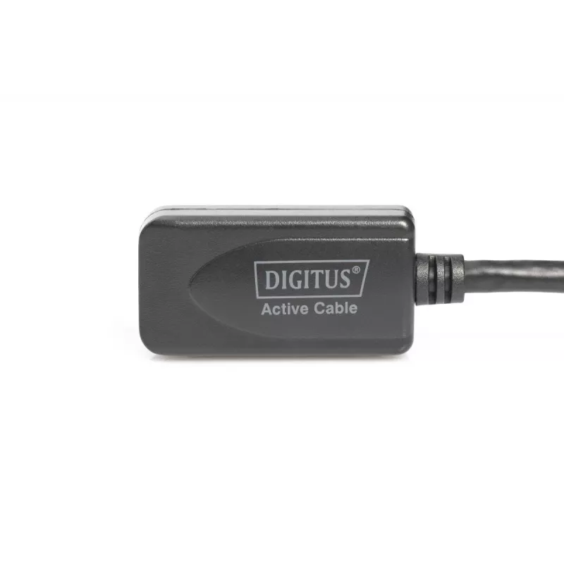DIGITUS USB 2.0 Repeater Cable USB A kištukas / USB A lizdas 20m (DA-73102)