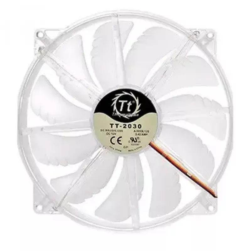 Ventiliatorius Thermaltake Pure 20 LED 20 cm 800 RPM Skaidrus
