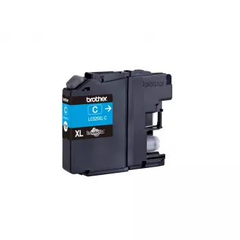 Brother LC-525XLC kasetė originali didelės talpos (XL) cian