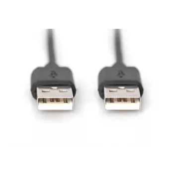 DIGITUS USB jungiamasis kabelis A 1m USB 2.0 suderinamas