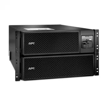 APC Smart-UPS On-Line SRT10KRMXLI - 10kW/VA, 6x C13 + 4x C19 + kietasis prijungimas 1 fazei, montuojamas į stelažą, integruota NMC