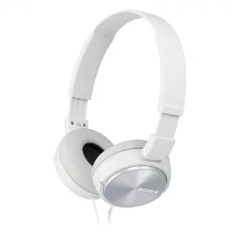 Sony MDR-ZX310AP, laidiniai, 10 - 24000 Hz, skambučiai/muzika, 125 g, ausinės, balta