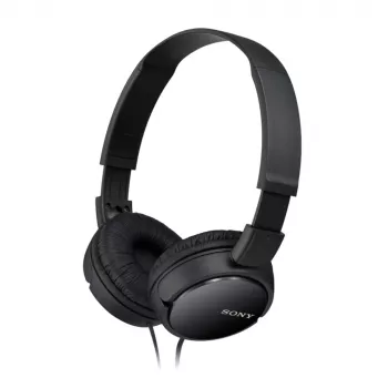 Ausinės Sony MDR-ZX110, laidinės, juodos