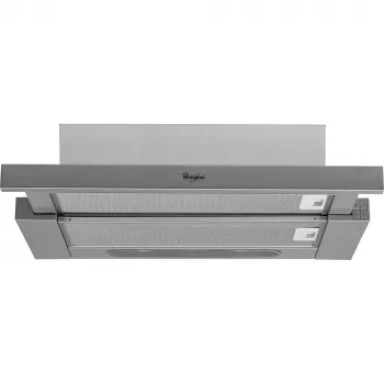 Whirlpool AKR 6390/1 IX pusiau įmontuojamas ištraukiamas gaubtas sidabrinis 304 m³/h