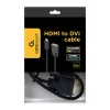 Gembird HDMI į DVI laidas (Single Link) 0,5 m