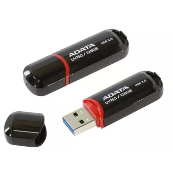 ADATA AUV150-128G-RBK USB atmintinė 128 GB USB Type-A 3.2 Gen 1 juoda
