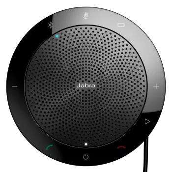 Jabra Speak 510+ MS universalus konferencinis garsiakalbis, juodas, USB/Bluetooth, su kelioniniu dėklu