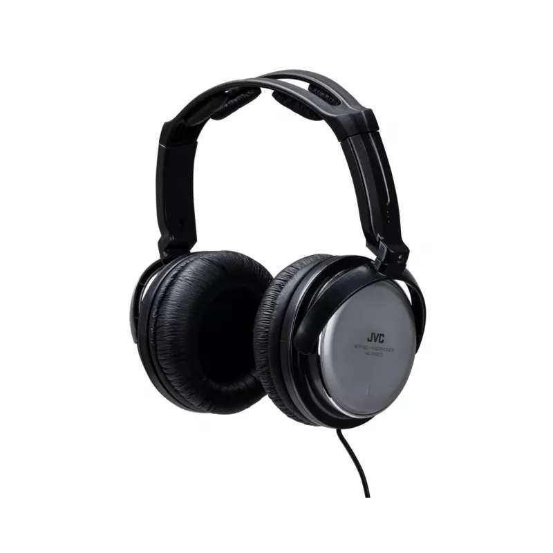 Ausinės JVC HA-RX500-E, laidinės, antgalvinės, juodos/baltos