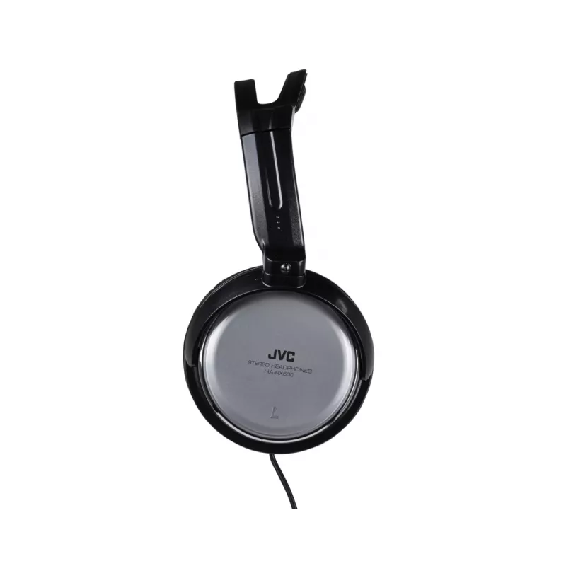 Ausinės JVC HA-RX500-E, laidinės, antgalvinės, juodos/baltos