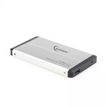 GEMBIRD USB 3.0 2,5 colio išorinis diskų dėklas / sidabrinis