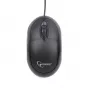 GEMBIRD MUS-U-01 Optinė pelė su laidu, 3 mygtukai, slinkties ratukas, USB, juoda