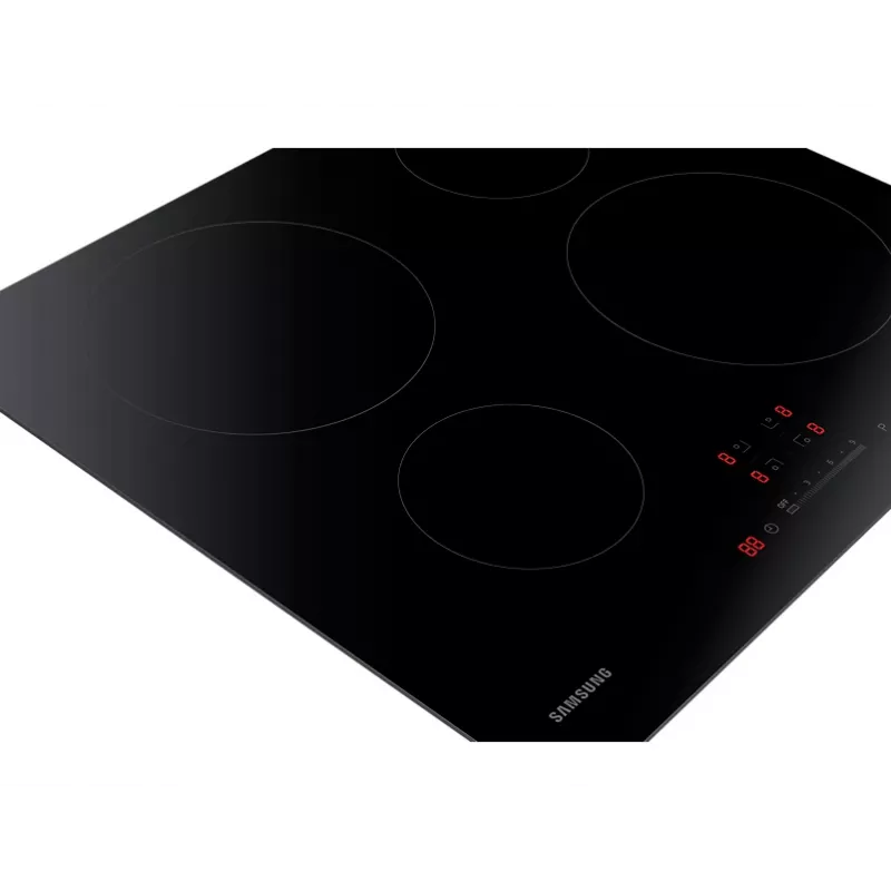 Samsung NZ64H37070K įmontuojama indukcinė kaitlentė, 4 zonos, juoda