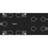 Whirlpool AKT 8130 BA Juoda įmontuojama keraminė kaitlentė 4 zonos