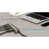 USB 3.0 4 prievadų metalinis šakotuvas i-tec Metal Superspeed 5000 Mbit/s pilka