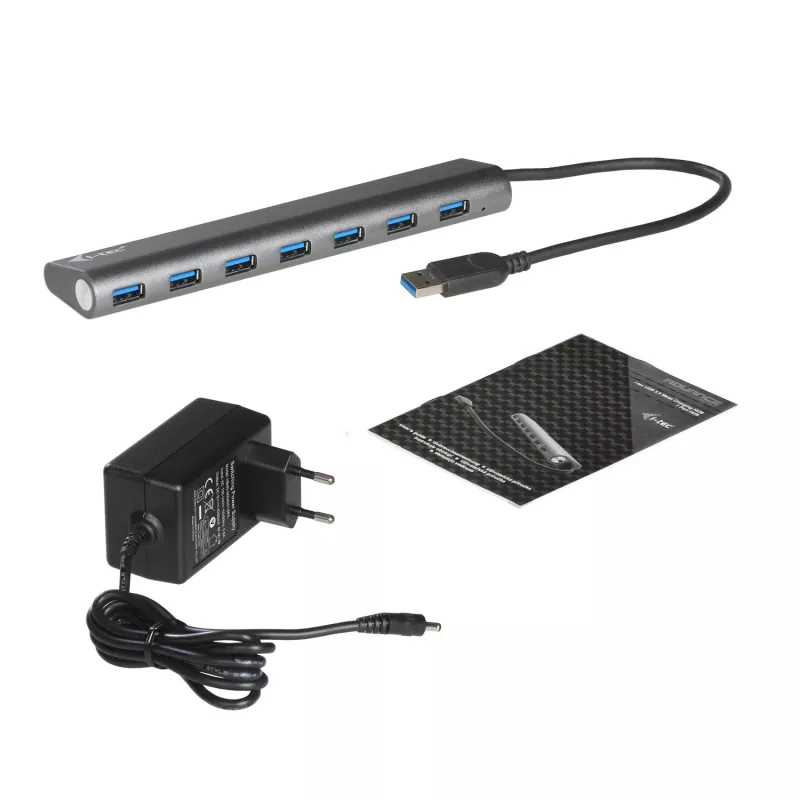 i-tec Metal Superspeed USB 3.0 7 prievadų šakotuvas U3HUB778