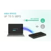 Išorinis HDD/SSD dėklas i-tec Advance MySafe AluBasic 2.5 colio USB 3.0