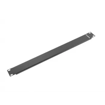 Tuščias dangtelis LANBERG AK-1401-B, 1U, 19 colių (482,6×44,5×8 mm), juodas