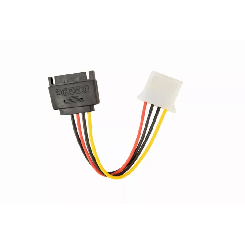 GEMBIRD CC-SATA-PS-M SATA (vyriškas) į Molex (moterišką) maitinimo laidas, 15 cm