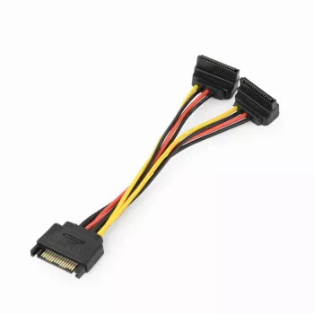 GEMBIRD SATA maitinimo skirstytuvas su kampinėmis jungtimis, 15 cm