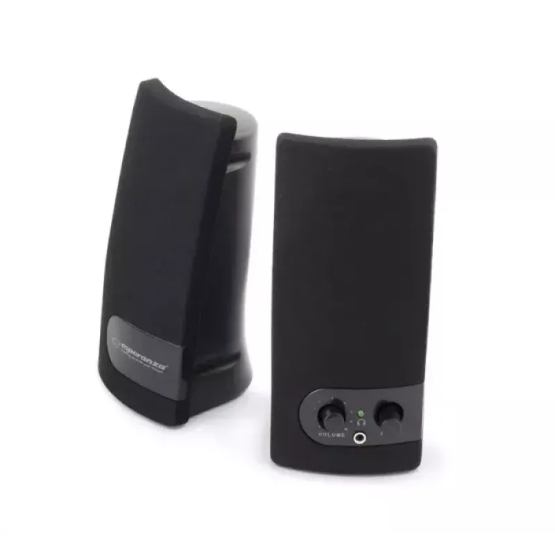 Garsiakalbis 2 krypčių ESPERANZA EP119, 2.0 kanalai, 6 W RMS, 4 Ω, laidinis, 3.5 mm ir USB, stalinis