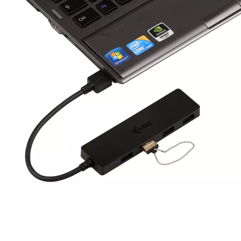 USB šakotuvas i-tec Advance USB 3.0 Slim Passive HUB 4 prievadai