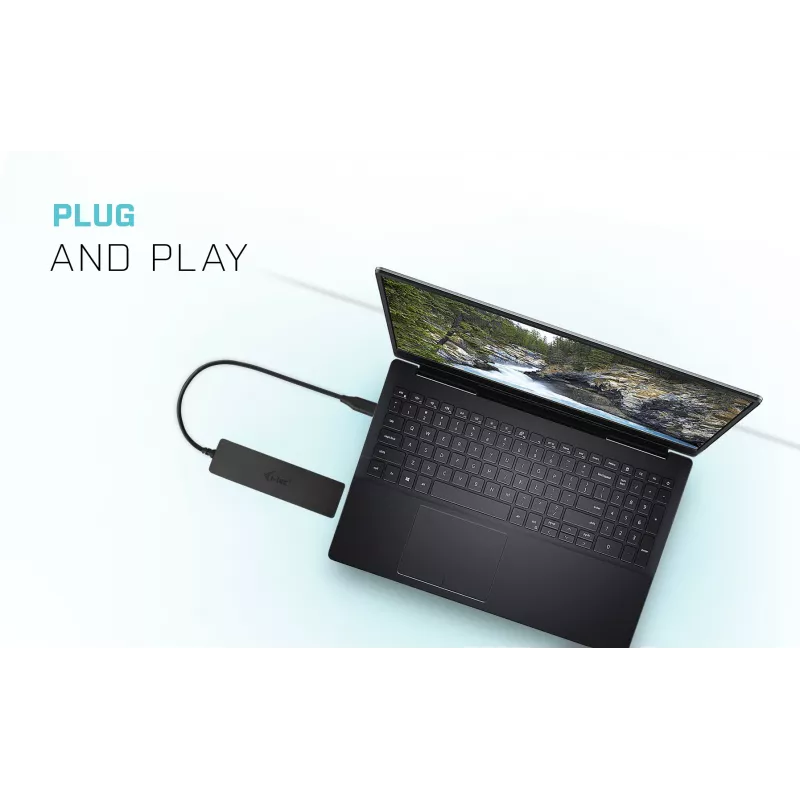 USB šakotuvas i-tec Advance USB 3.0 Slim Passive HUB 4 prievadai