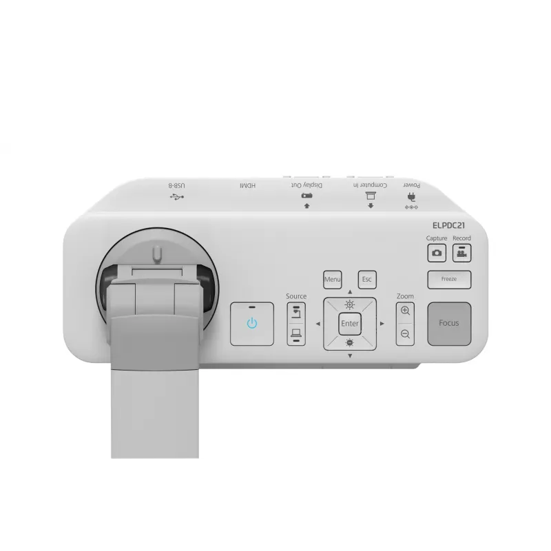 Epson ELPDC21 dokumentų kamera pilka, balta 25.4 / 2.7 mm (1 / 2.7 colio) CMOS USB/HDMI
